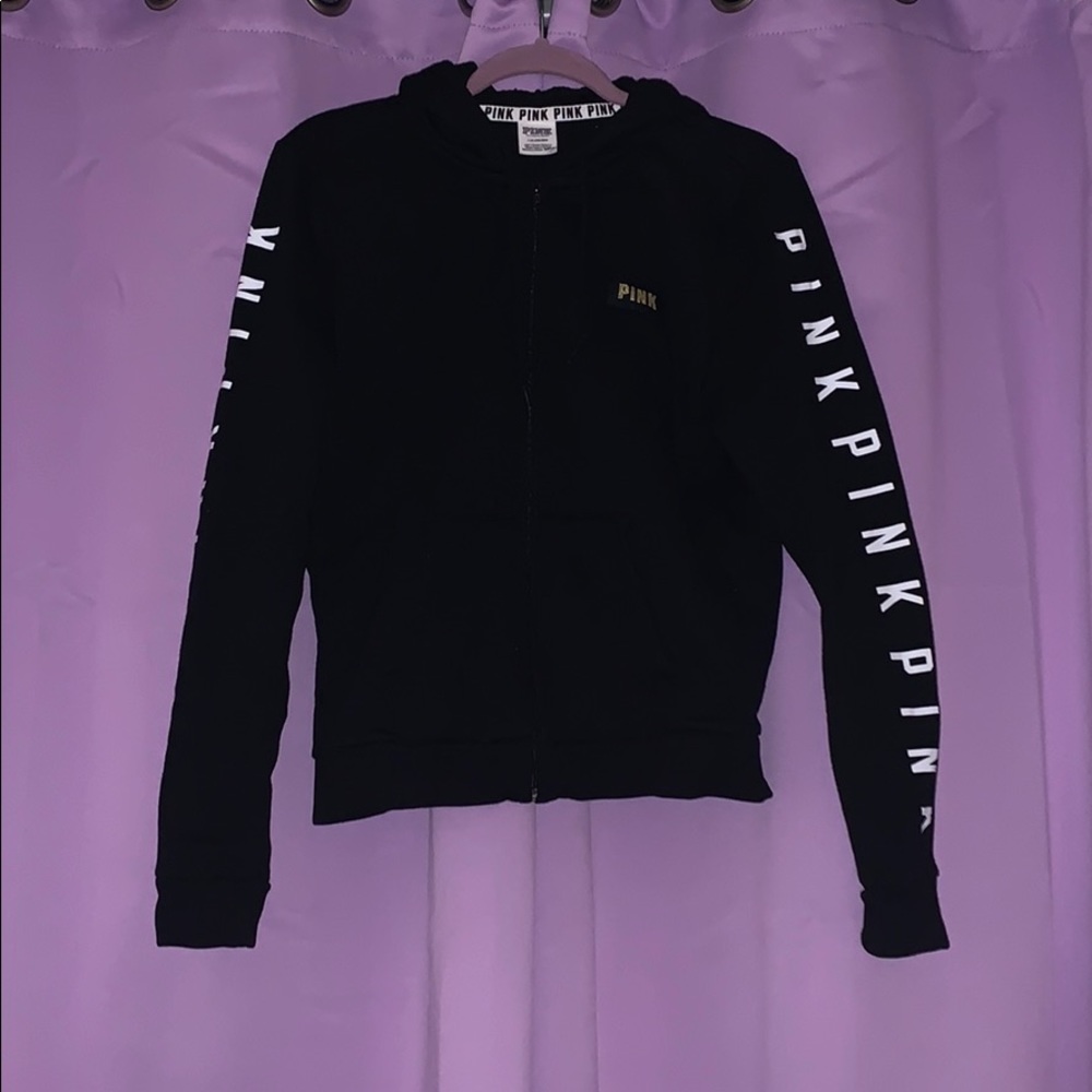 PINK Zip Down Hoodie